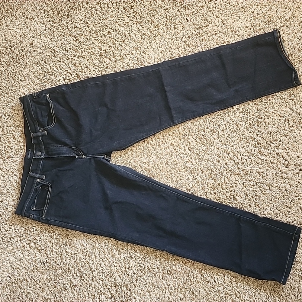 Lucky Brand 223 Straight Jeans, Stretch,  New without tags Dark navy, 34W/30L
